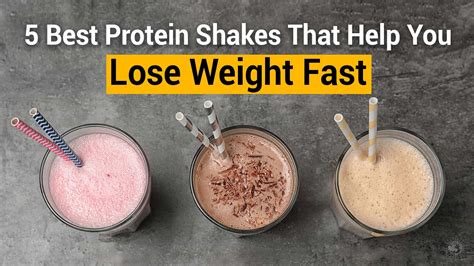 How Protein Shakes Help with Weight Loss and .